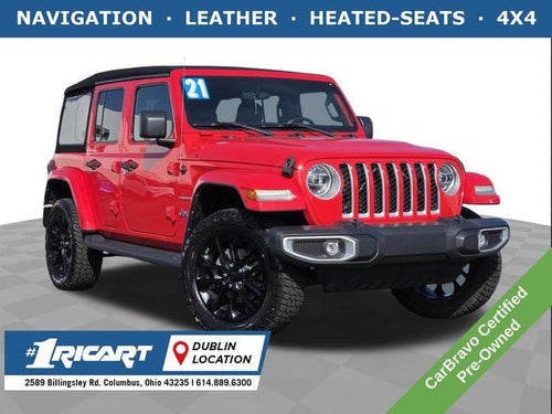 2021 Jeep Wrangler 4xe Unlimited Sahara High Altitude 4xe