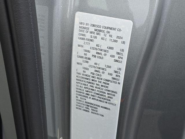 2024 Chevrolet Silverado 3500 HD Work Truck