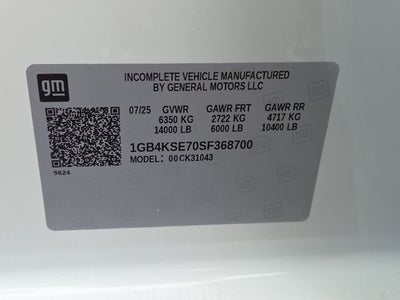 2025 Chevrolet Silverado 3500 HD Chassis Cab Work Truck