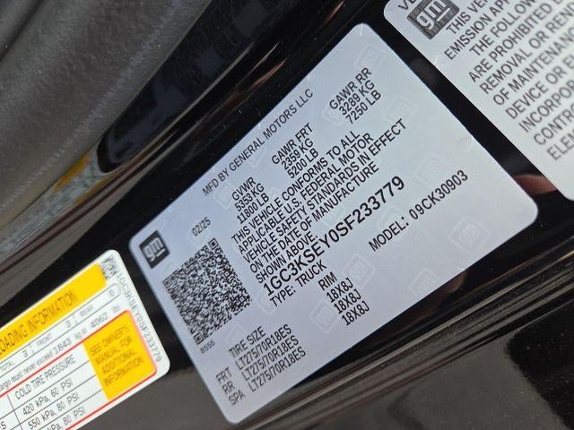 2025 Chevrolet Silverado 3500 HD Work Truck