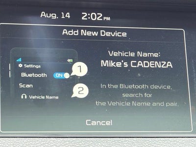 2018 Kia Cadenza Technology