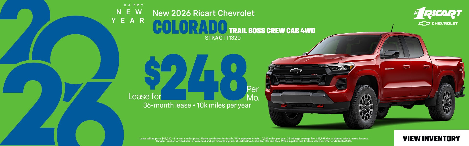 2026 Chevrolet Colorado