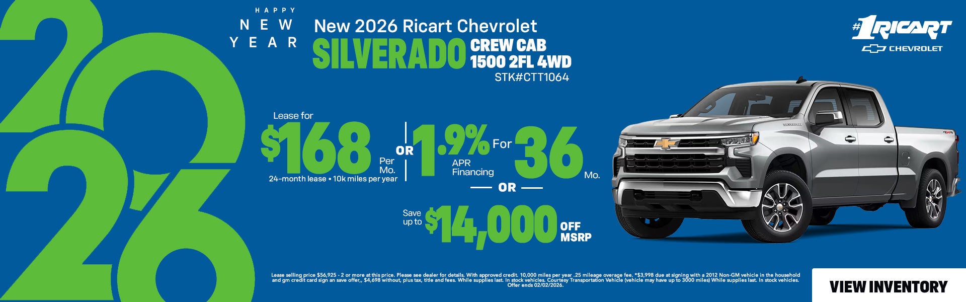 2026 Chevrolet Silverado 1500