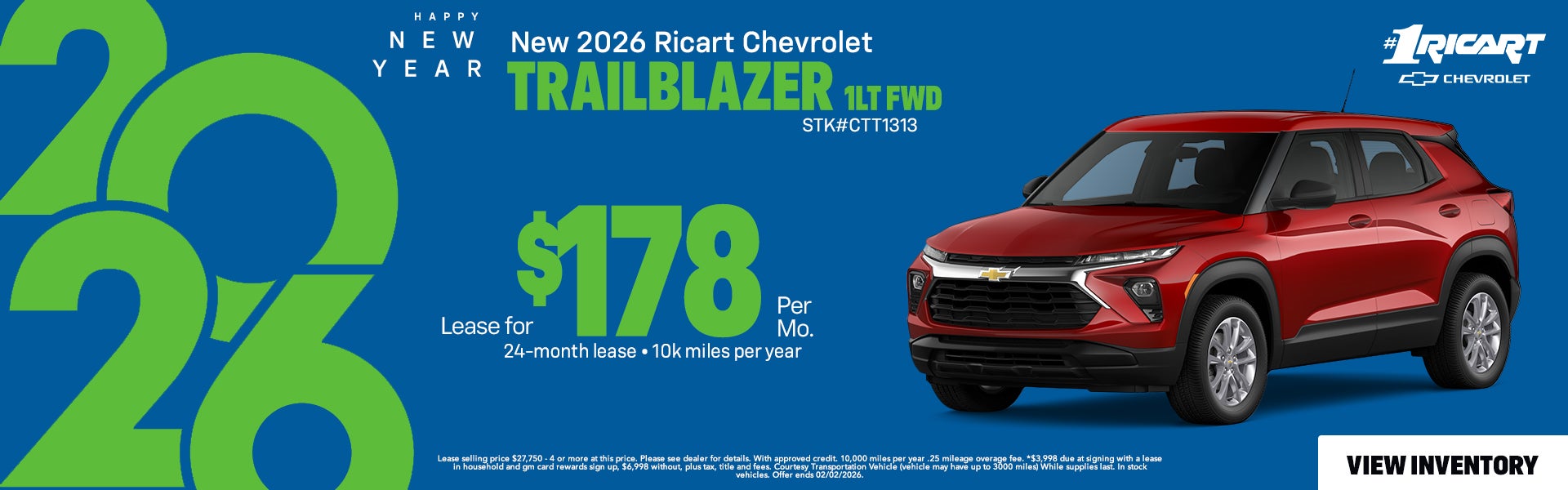 2026 Chevrolet Trailblazer