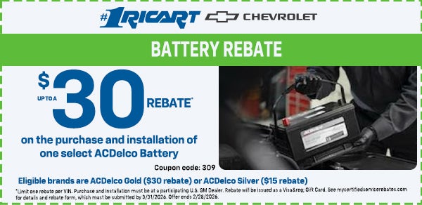 Battery Rebate