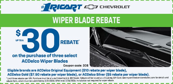 Wiper Blade Rebate