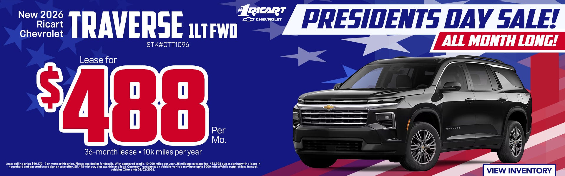 2026 Chevrolet Traverse