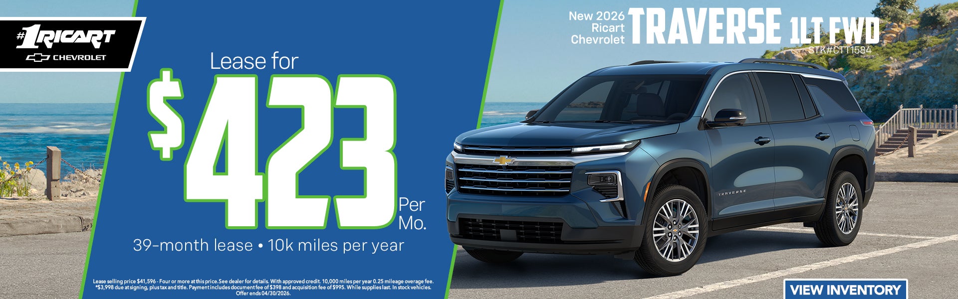 2026 Chevrolet Traverse
