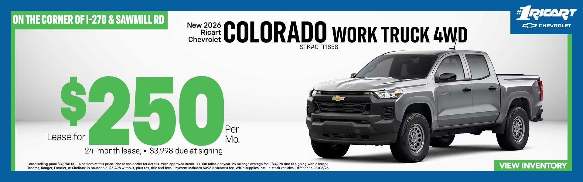 2026 Chevrolet Colorado