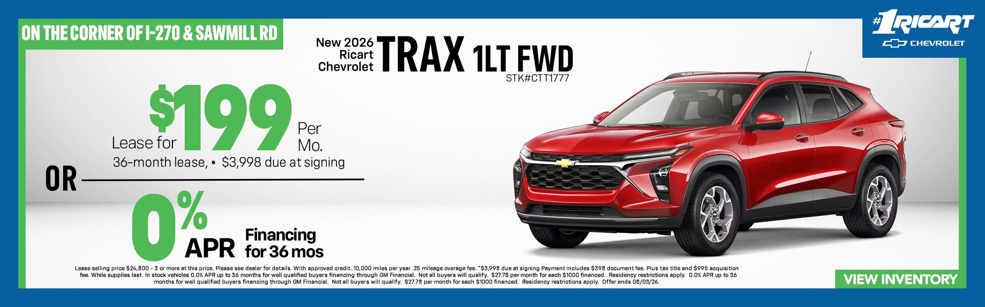 2026 Chevrolet Trax
