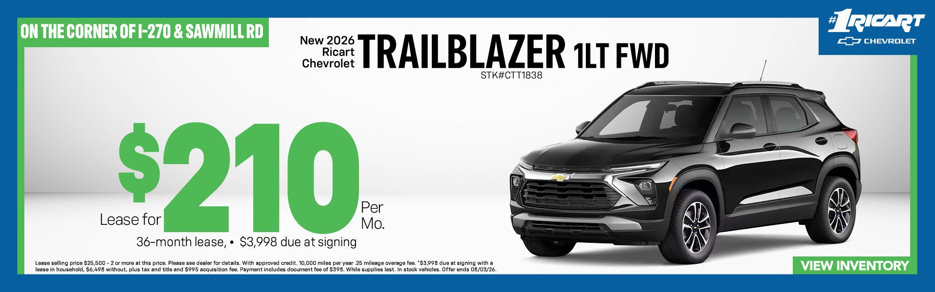 2026 Chevrolet Trailblazer