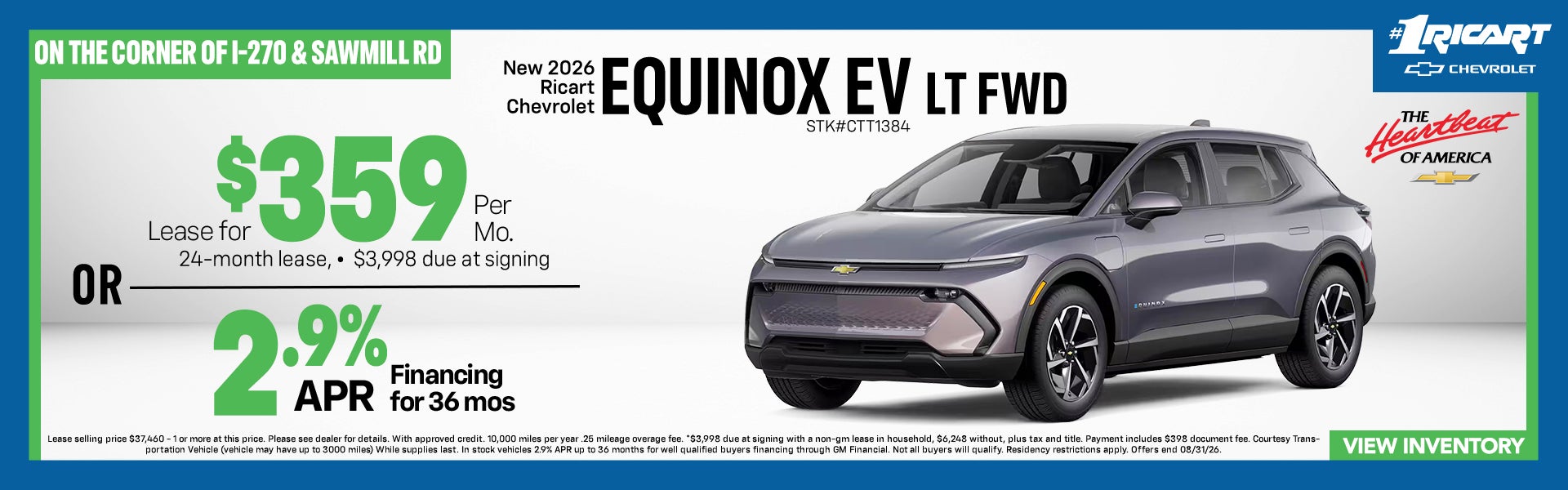 2026 Chevrolet Equinox EV
