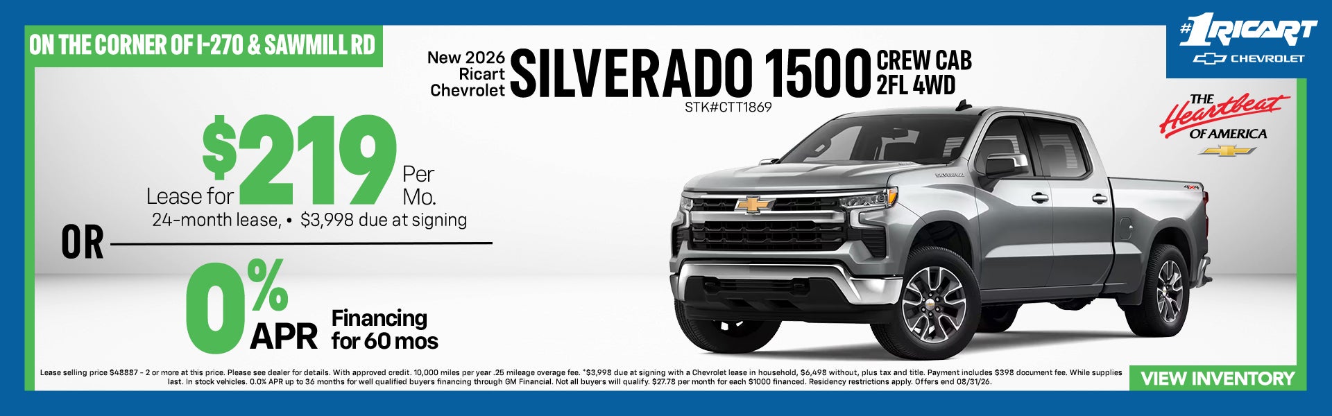 2026 Chevrolet Silverado 1500