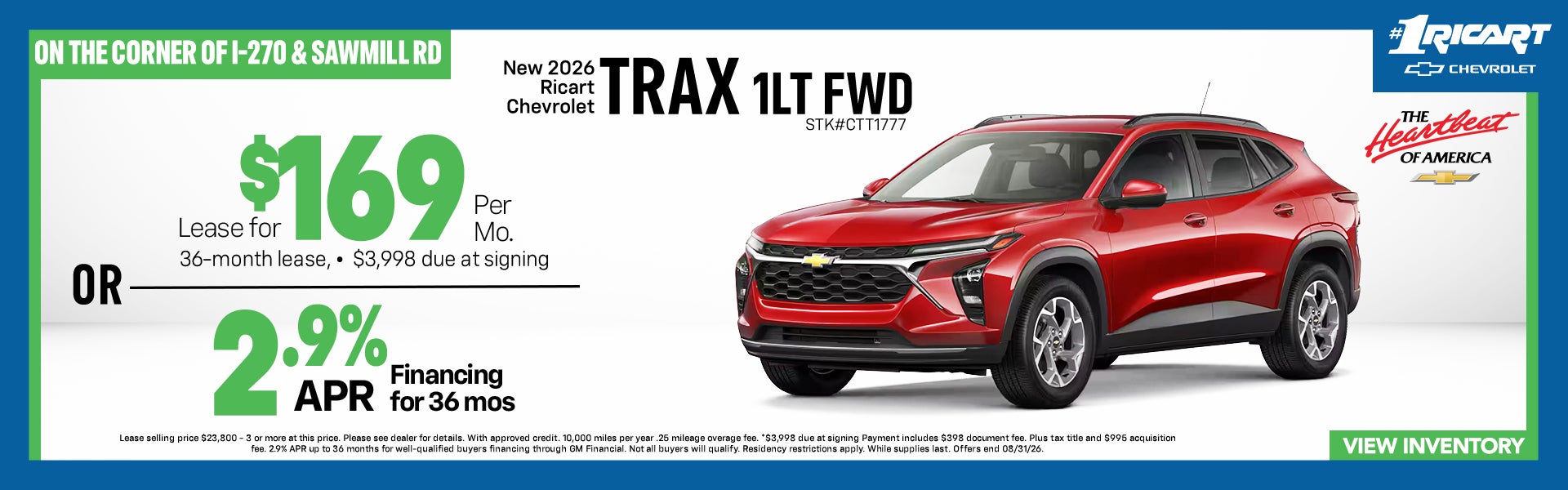 2026 Chevrolet Trax