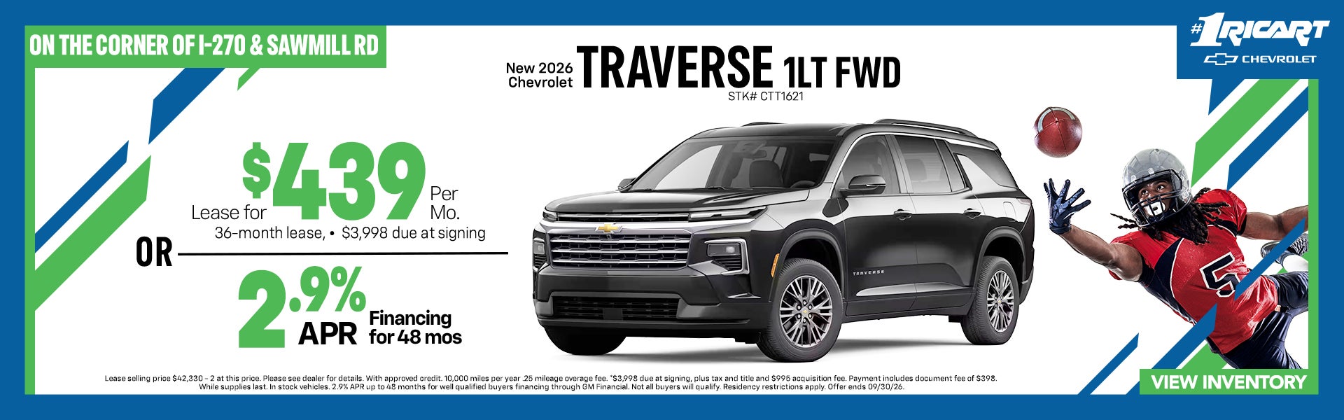 2026 Chevrolet Traverse